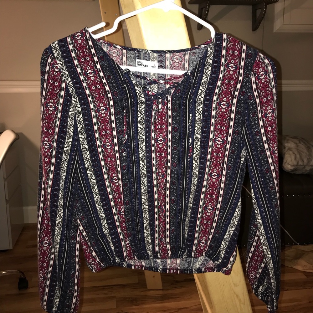 Colorful blouse